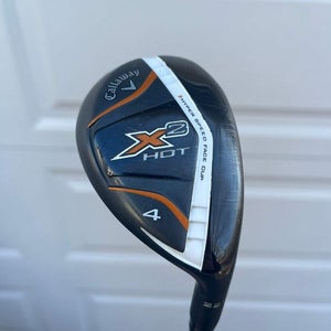 Callaway X2 Hot 4 Hybrid 22 Regular Flex 40