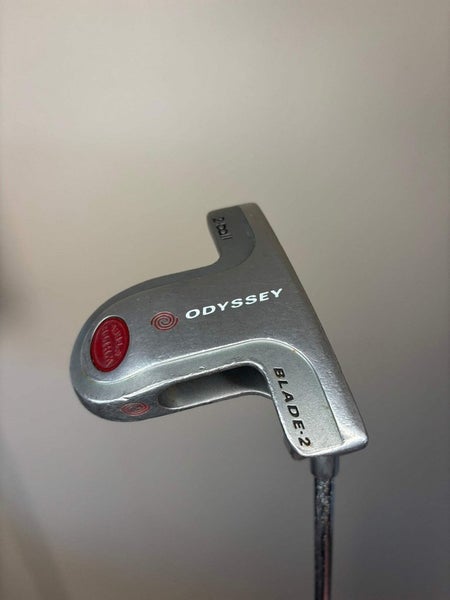 Odyssey White Steel 2-Ball Blade Putter 34 NICE