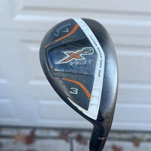 Callaway X2 Hot 3 Hybrid 19 Regular Flex 40.75