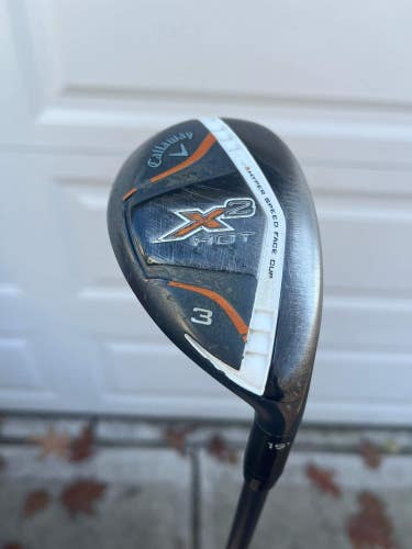 Callaway X2 Hot 3 Hybrid 19 Regular Flex 40.75