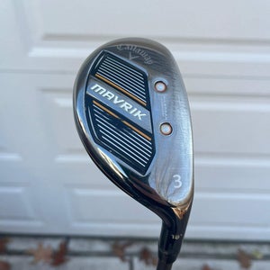 Callaway Mavrik 3 Hybrid 18 Catalyst 65 Regular Flex 39.75 NICE