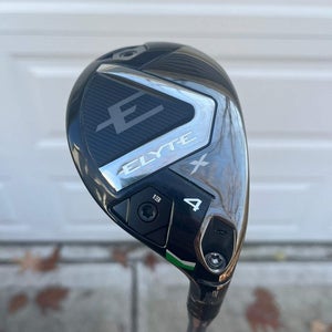 Callaway Elyte X 4 Hybrid 21 Denali 70g Stiff Flex 39.75 +HC NEAR MINT