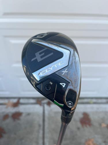 Callaway Elyte X 4 Hybrid 21 Denali 70g Stiff Flex 39.75 +HC NEAR MINT