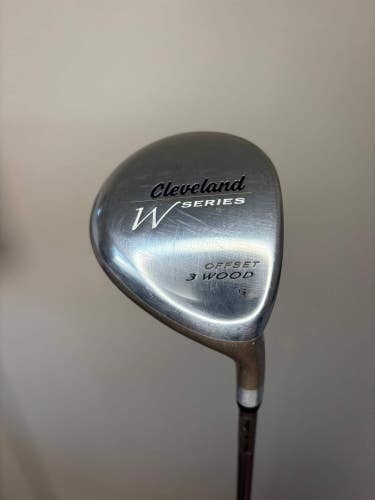 Cleveland W Series Offset 3-Wood Graphite Shaft Ladies Flex 42.5 NICE