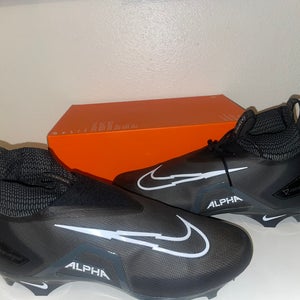 Men's Size M 14.0 (W 15.0) Nike Alpha Menace Elite 3 High Top Molded Cleats (New)