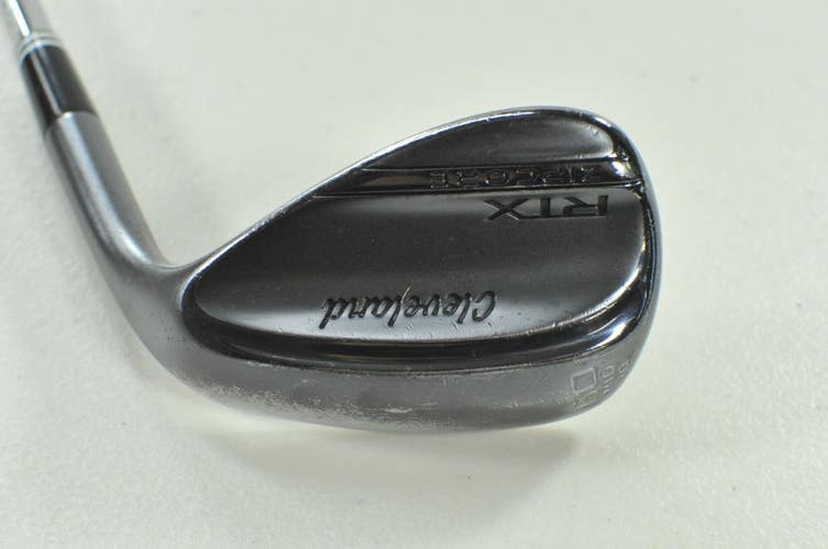 Cleveland RTX Zipcore Black Satin 60*-10 Wedge Right DG Spinner Steel # 207256