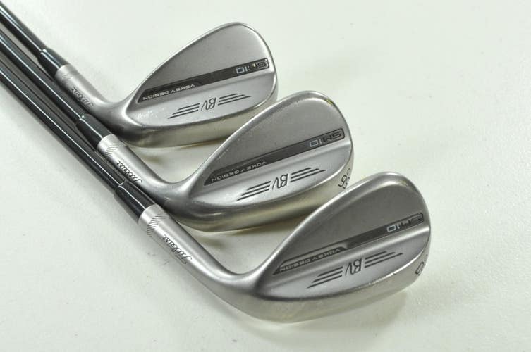 Titleist Vokey SM10 Nickel 52*,56*,60* Wedge Set Right Tensei Graphite # 207311
