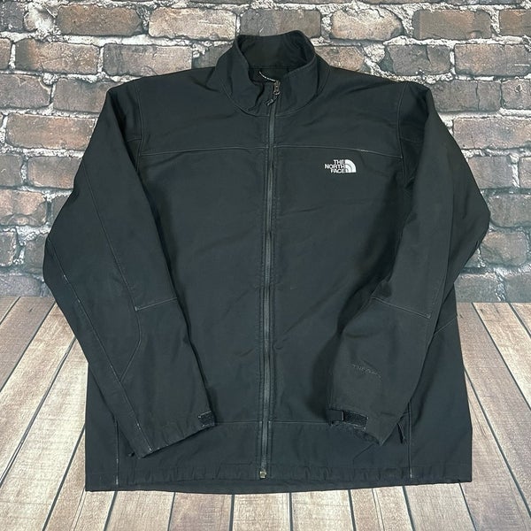 The North Face Apex Soft Shell Fleece Sherpa Lined Jacket Mens XXL Black