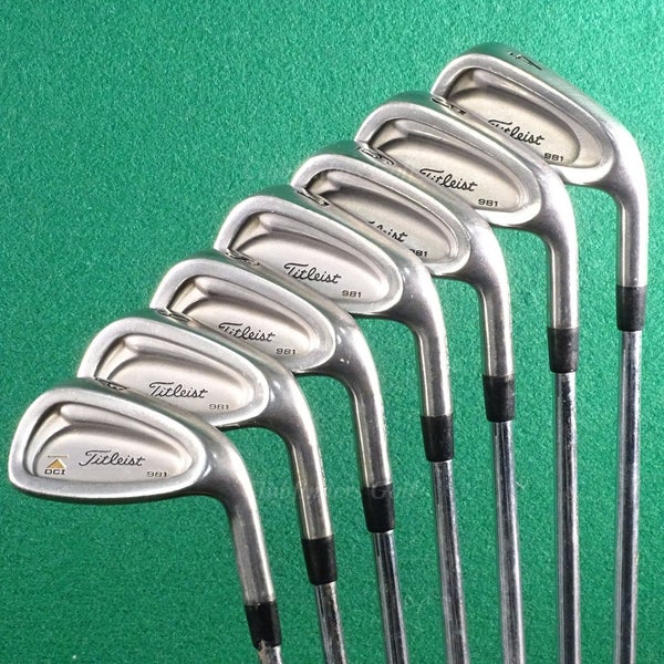 Titleist DCI 981 4-PW Iron Set Factory TriSpec Steel Regular
