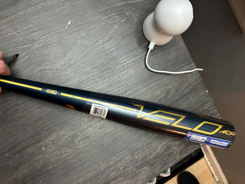Rawlings Velo Alloy BBCOR Certified Bat (-3) 30 oz 33" (New)