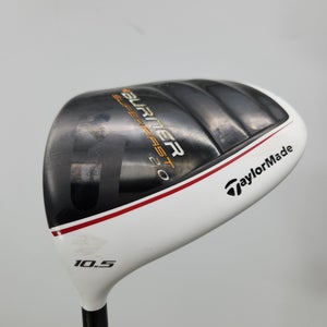 LEFTY 2012 TAYLORMADE BURNER SUPERFAST 2.0 DRIVER 10.5* REG TM REAX 4.8 +HC GOOD