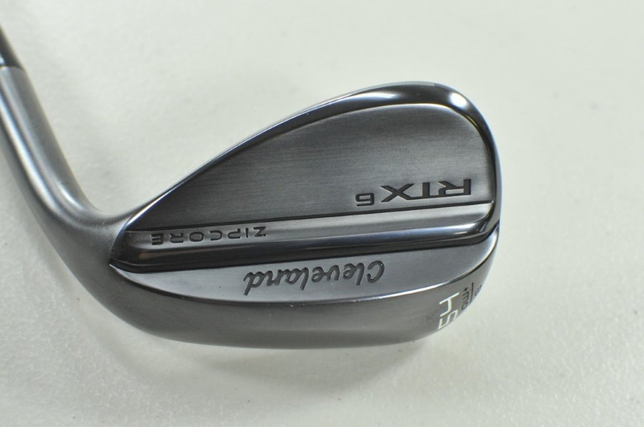 Cleveland RTX-6 Zipcore Black Satin 54*-08 Wedge Right NS Pro Steel # 207260