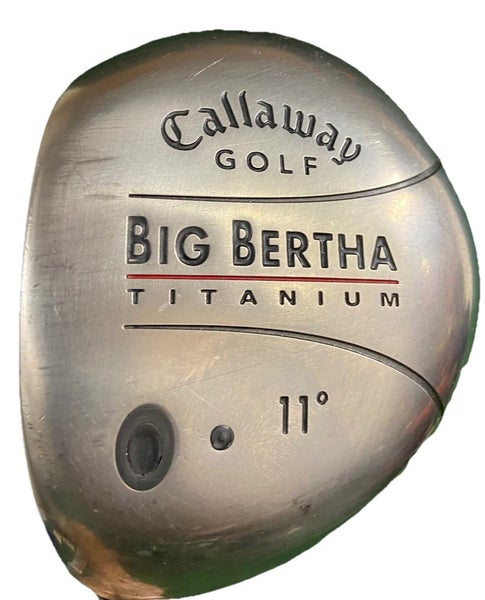 Callaway Big Bertha Titanium Driver 11 LH 55g Gems Ladies Graphite 43.5" Lefty