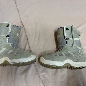 Women's Size M 8.0 (W 9.0) La Mar Linered Woman Snowboard Boots (Used)