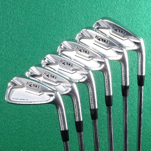 Honma Tour World TW737V 5-10 Iron Set KBS Tour Lite Steel Stiff