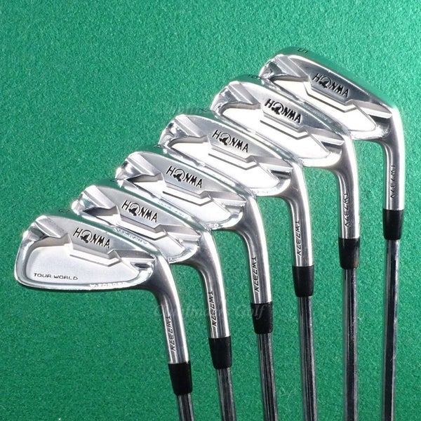 Honma Tour World TW737V 5-10 Iron Set KBS Tour Lite Steel Stiff