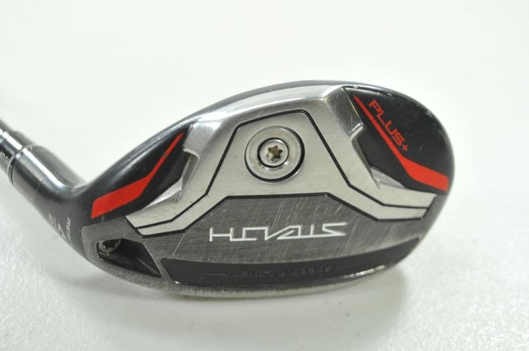 TaylorMade Stealth Plus Rescue 4-22* Hybrid Stiff Flex Right Graphite # 199251
