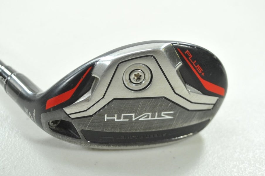 TaylorMade Stealth Plus Rescue 4-22* Hybrid Stiff Flex Right Graphite # 199251