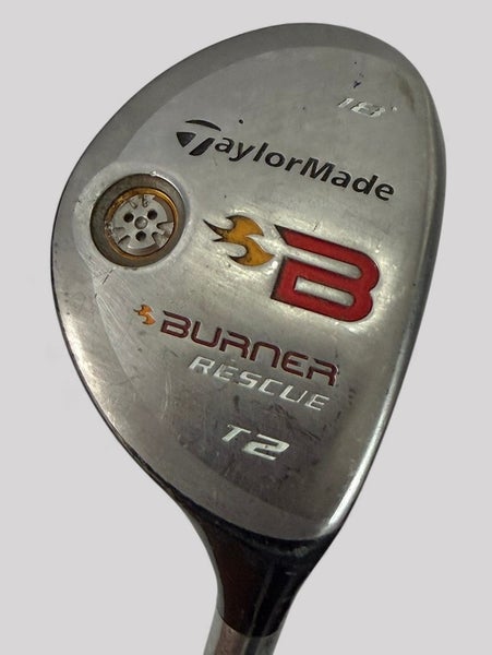 TaylorMade Burner Rescue T2 Hybrid 18 Deg REAX Regular Flex Right-Hand
