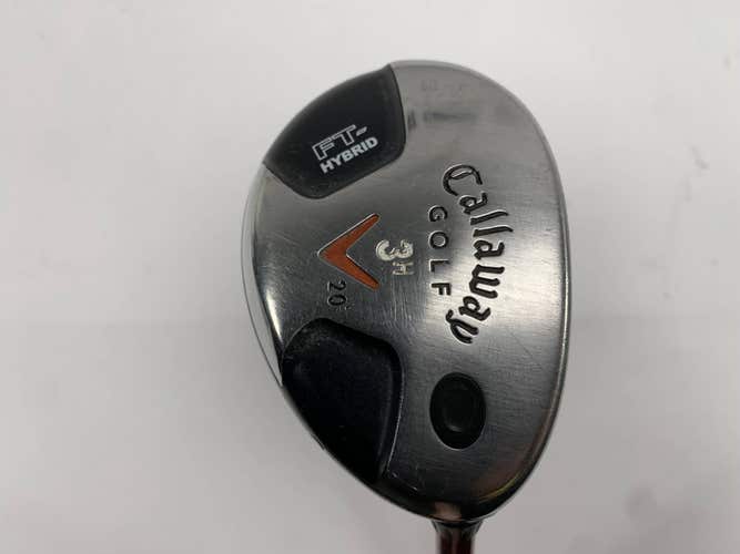 Callaway Fusion FT Hybrid 3 Hybrid 20* Aldila NVS Hybrid 85g Regular Mens RH