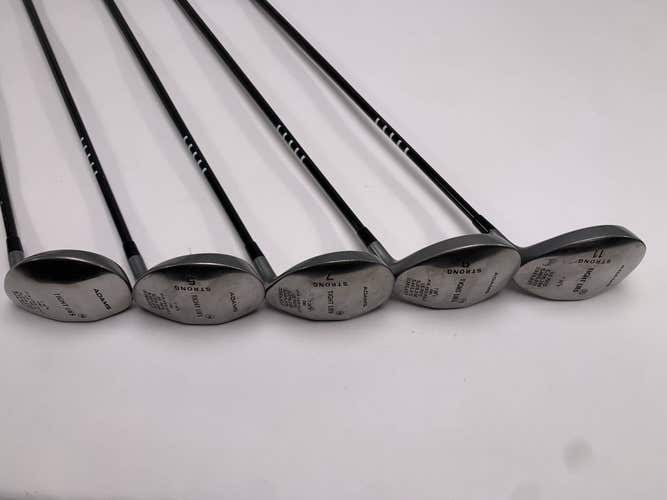 Adams Tight Lies 1998 Wood Set 3 5 7 9 11 | 16* 19* 24* 28* 31* Regular Mens RH