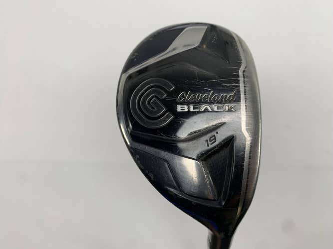 Cleveland CG Black 2015 3 Hybrid 19* Bassara 55x5ct Regular Graphite Mens RH