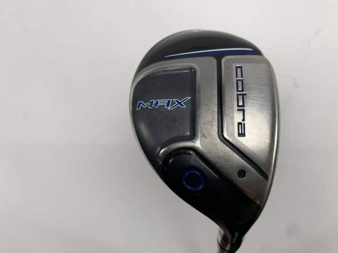 Cobra MAX 5 Hybrid 25* Matrix White Tie X4 56g Senior Graphite Mens RH