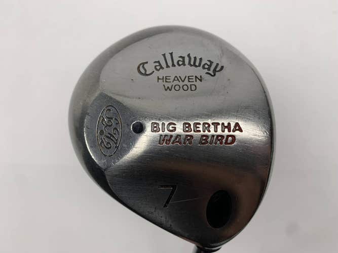 Callaway Big Bertha Warbird 7 Fairway Wood 21* RCH 90 Regular Graphite Mens RH