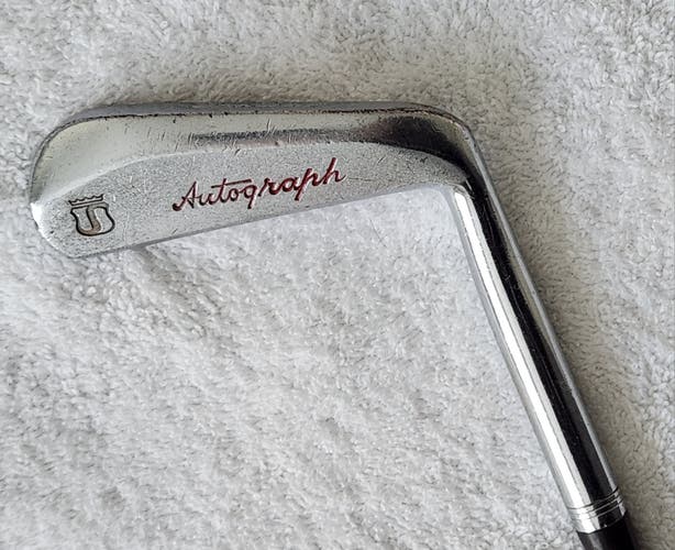 Vintage Spalding Autograph Putter RH; Steel Shaft