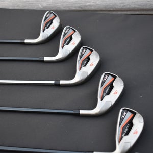 Men's 2025 Cobra XL Right Handed Iron Set Regular Flex #6 - #9, PW, GW Graphite Shaft