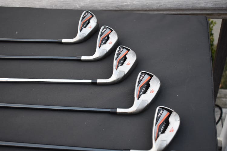 Men's 2025 Cobra XL Right Handed Iron Set Regular Flex #6 - #9, PW, GW Graphite Shaft