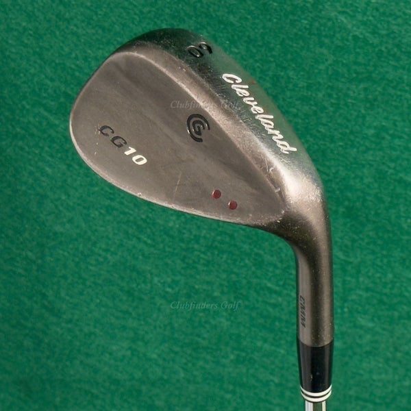 Cleveland CG10 CMM Black 60 Lob Wedge True Temper Dynamic Gold Steel Wedge Flex