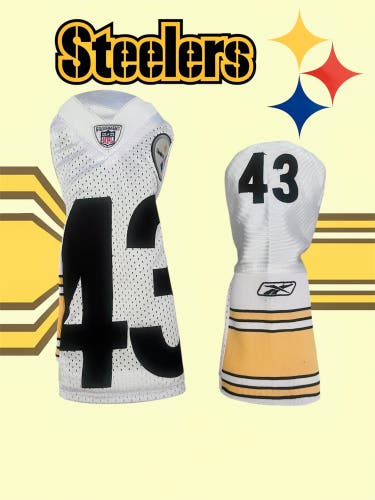 Pittsburgh Steelers Driver & Fairway Wood Gokf Head Cover