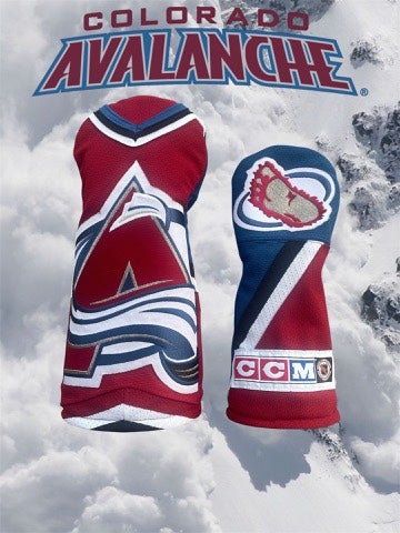 Colorado Avalanche Driver & Fairway Wood Golf Head Cover