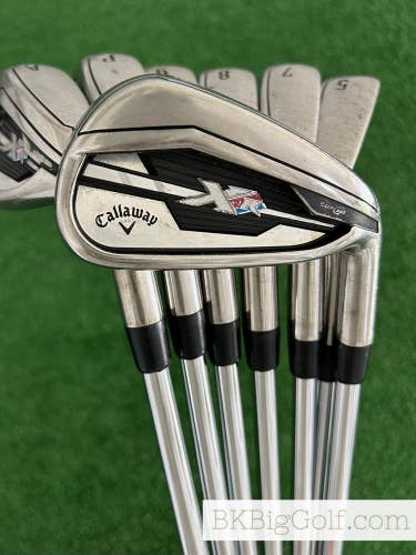 Callaway XR Cup 360 Iron Set 5-A / True Temper Speedstep 90 Stiff