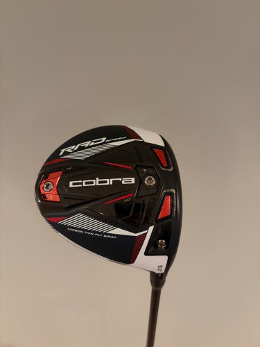Men's 2021 Cobra RAD Speed Right Handed Driver Regular Flex 9 Loft (Used)