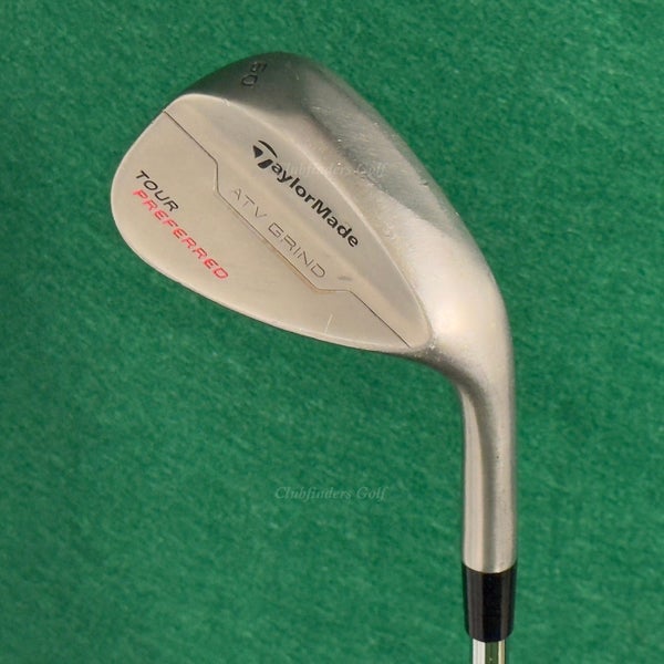 TaylorMade Tour Preferred ATV Grind 60 Lob Wedge KBS Tour-V Steel Wedge Flex