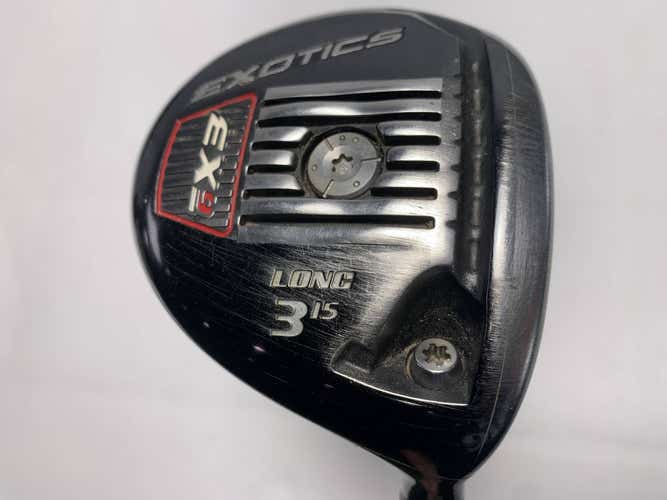 Tour Edge Exotics EX9 Long 3 Fairway Wood 15* Diamana M+60 x5ct 60g Senior RH