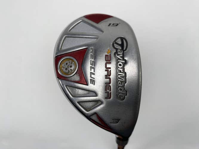 TaylorMade Burner Rescue 3 Hybrid 19* REAX SuperFast 65g Stiff Graphite Mens RH