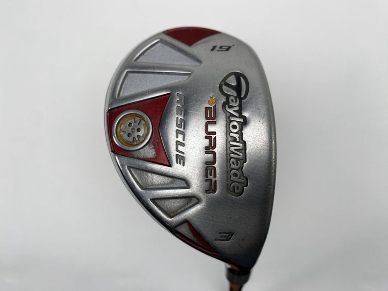 TaylorMade Burner Rescue 3 Hybrid 19* REAX SuperFast 65g Stiff Graphite Mens RH