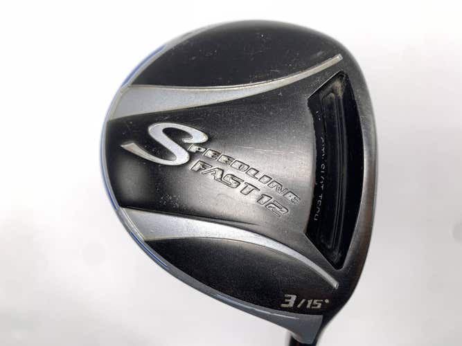Adams Fast 12 3 Fairway Wood 15* Speedline Regular Graphite Mens RH