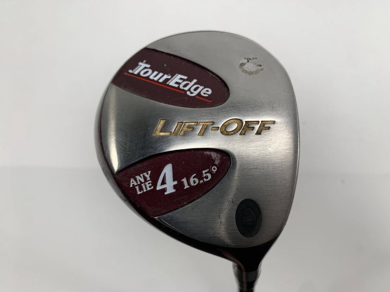 Tour Edge Lift Off 4 Fairway Wood 16.5* Stiff Graphite Mens RH
