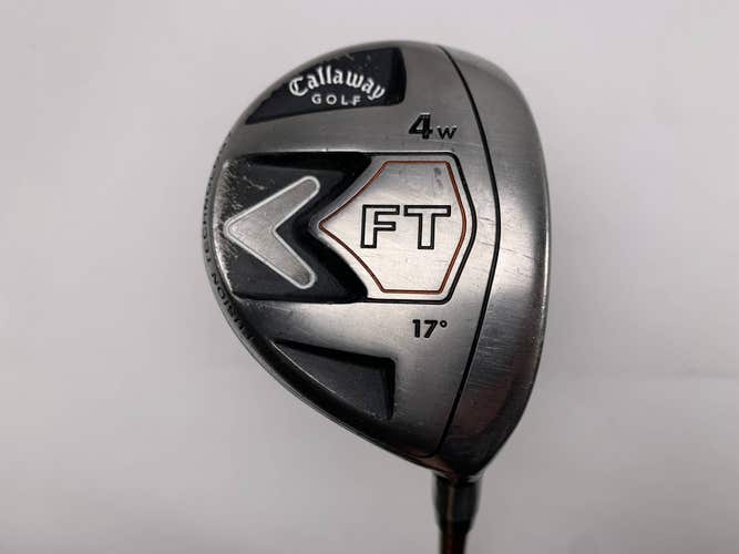 Callaway FT 2008 4 Fairway Wood 17* Aldila NVS 75g Stiff Graphite Mens RH
