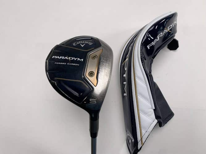 Callaway Paradym 5 Fairway Wood 18* Aldila Ascent 50g Senior Graphite Mens RH HC