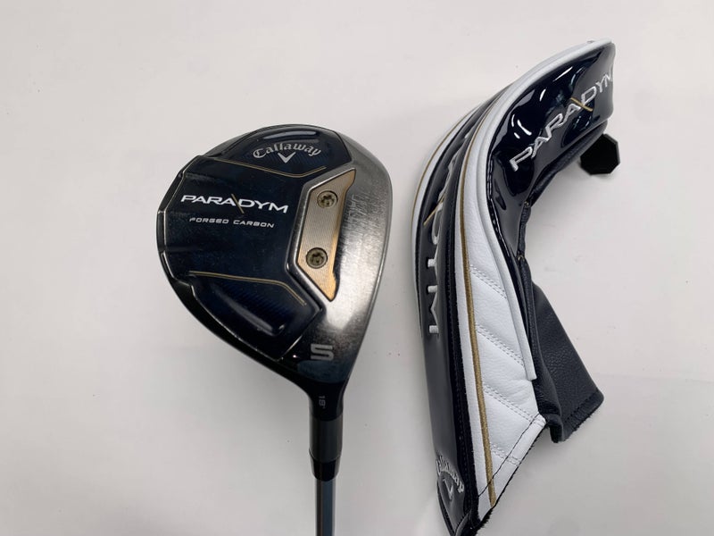 Callaway Paradym 5 Fairway Wood 18* Aldila Ascent 50g Senior Graphite Mens RH HC