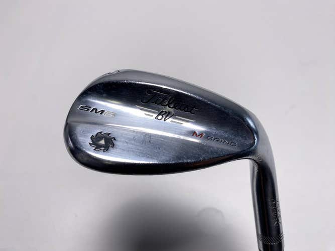 Titleist Vokey SM6 Tour Chrome Lob Wedge LW 8* DG X100 Extra Stiff Steel Mens RH