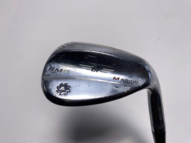 Titleist Vokey SM6 Tour Chrome Lob Wedge LW 60* 8 M-Grind DG S300 Stiff Mens RH