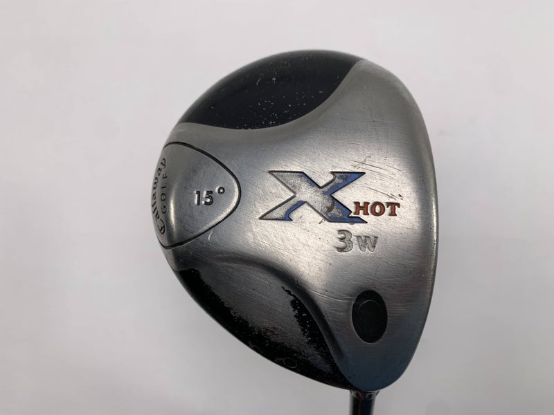 Callaway X Hot 2007 3 Fairway Wood 15* Fujikura Banzai Stiff Graphite Mens RH