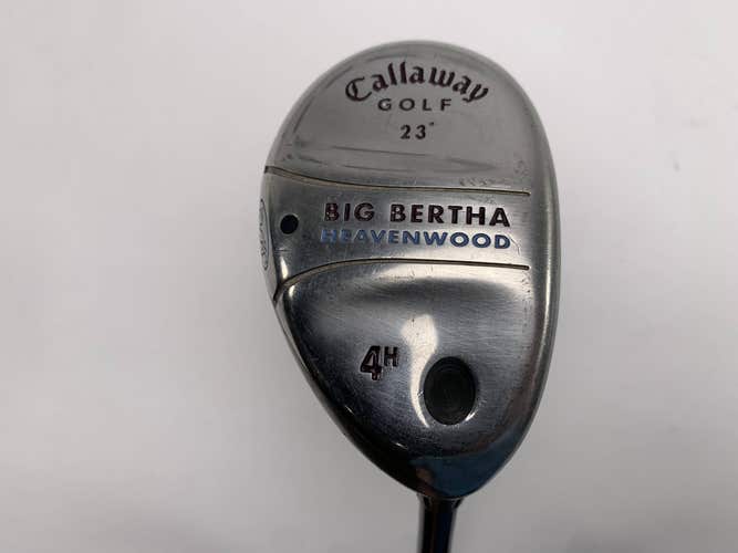 Callaway Big Bertha Heavenwood 4 Hybrid 23* Big Bertha Gems 55 Ladies RH