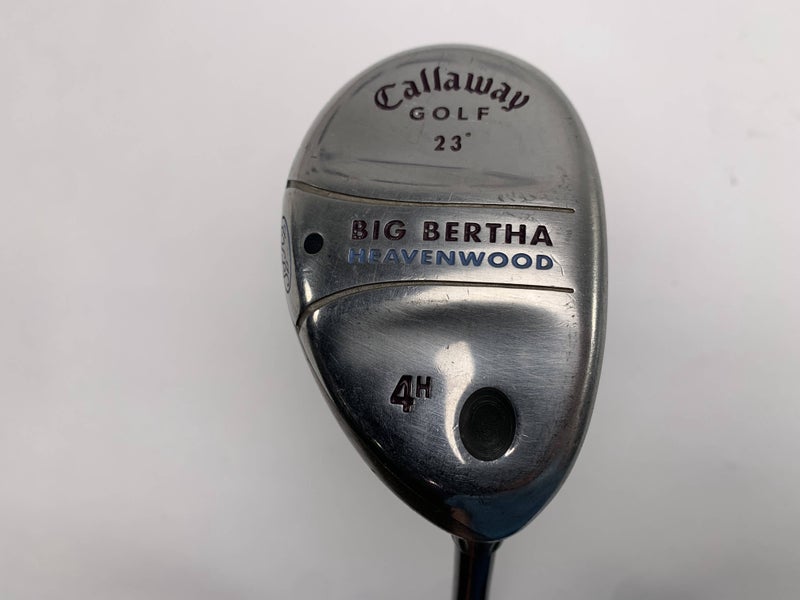 Callaway Big Bertha Heavenwood 4 Hybrid 23* Big Bertha Gems 55 Ladies RH